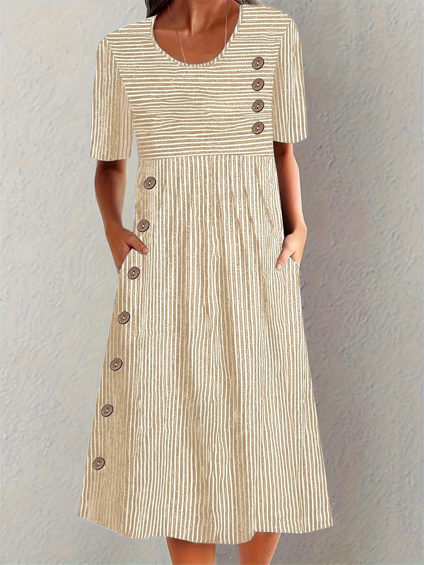 Grace | Striped Summer Dress