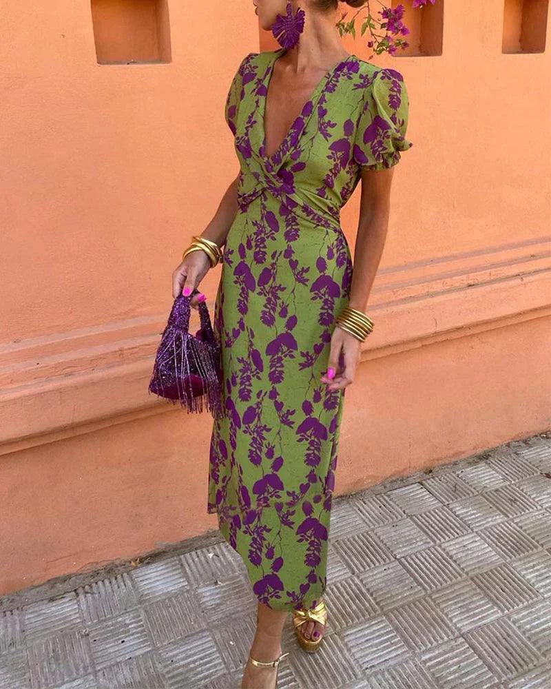 Rhiannon™ |  Beautiful printed dress for women