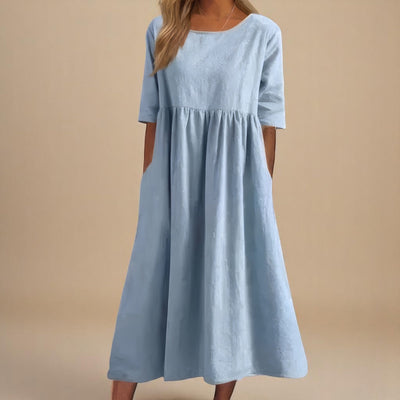Natalie | Flattering Cotton Dress