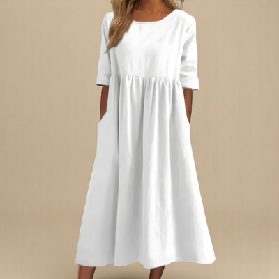 Natalie | Flattering Cotton Dress
