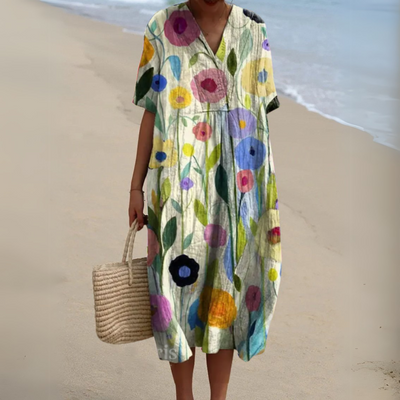 Audrey | Elegant Floral Dress