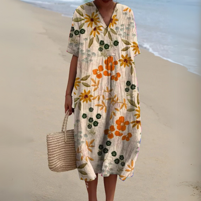 Audrey | Elegant Floral Dress