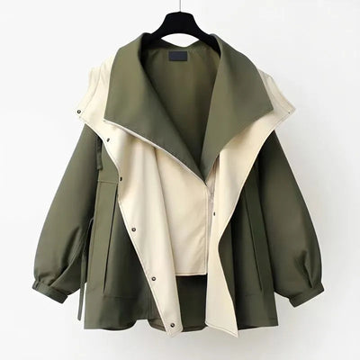 Alva | Elegant jacket with weather and wind protection