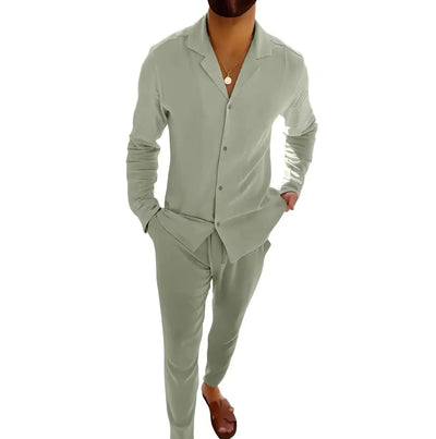 Zeus™ | Men's Summer Set in Linen