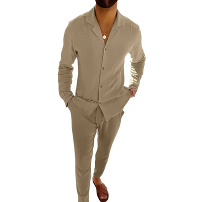 Zeus™ | Men's Summer Set in Linen