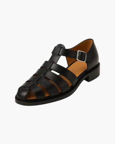 Jade | Closed sandal with elegant buckle