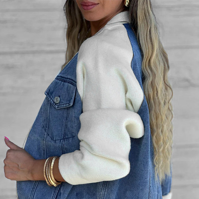 Felicia | Unique denim jacket with a vintage twist