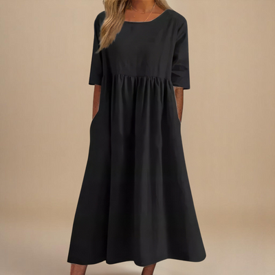 Natalie | Flattering Cotton Dress