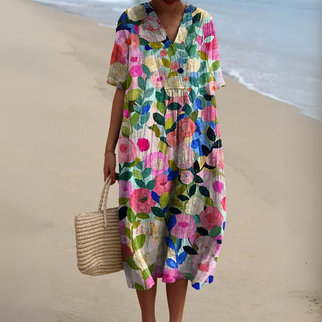 Audrey | Elegant Floral Dress