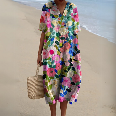 Audrey | Elegant Floral Dress