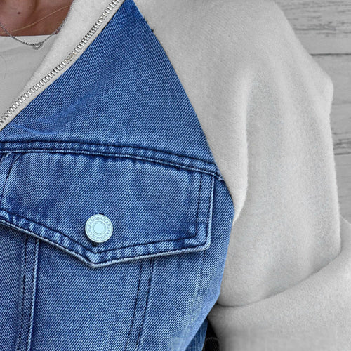 Felicia | Unique denim jacket with a vintage twist