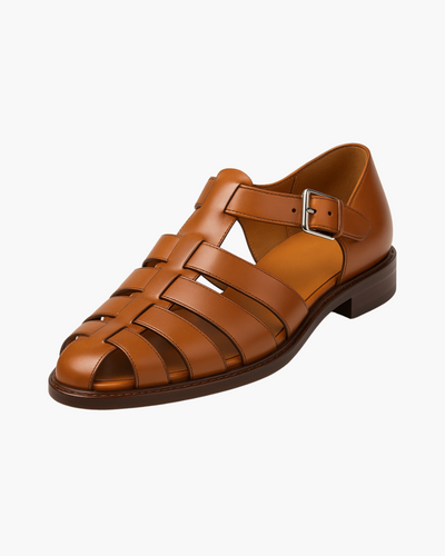 Jade | Closed sandal with elegant buckle
