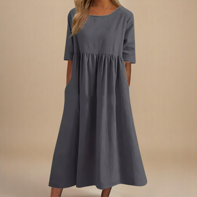 Natalie | Flattering Cotton Dress