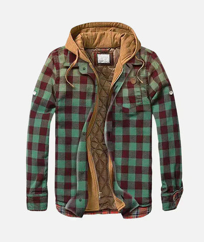 Alan – Patchwork checkered jacket