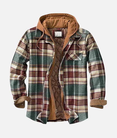 Alan – Patchwork checkered jacket
