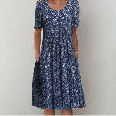 Abigail | Stylish and Casual Floral Dress with Pockets