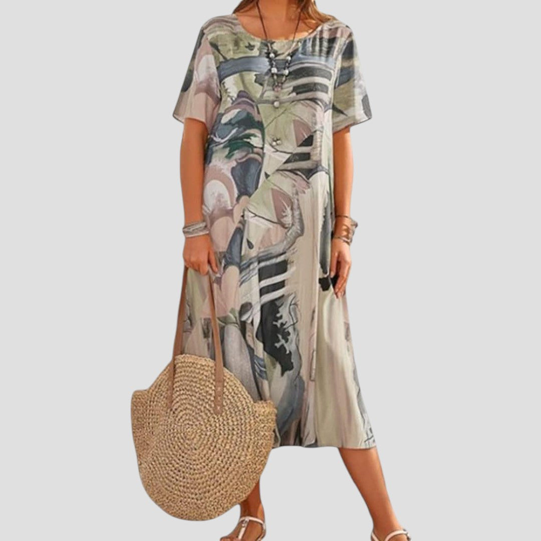 Vittoria | Midi and Flowing Summer Dress