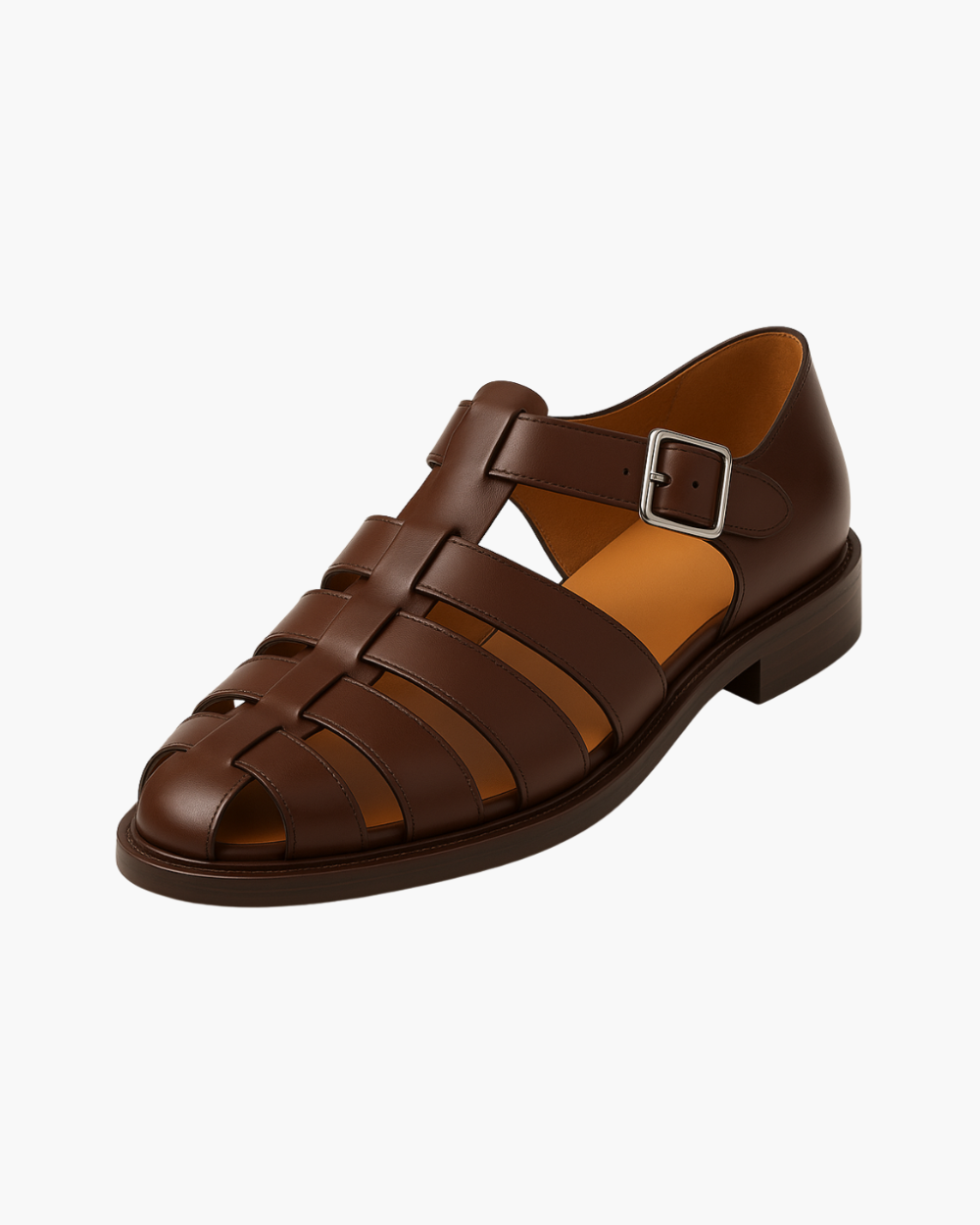 Jade | Closed sandal with elegant buckle