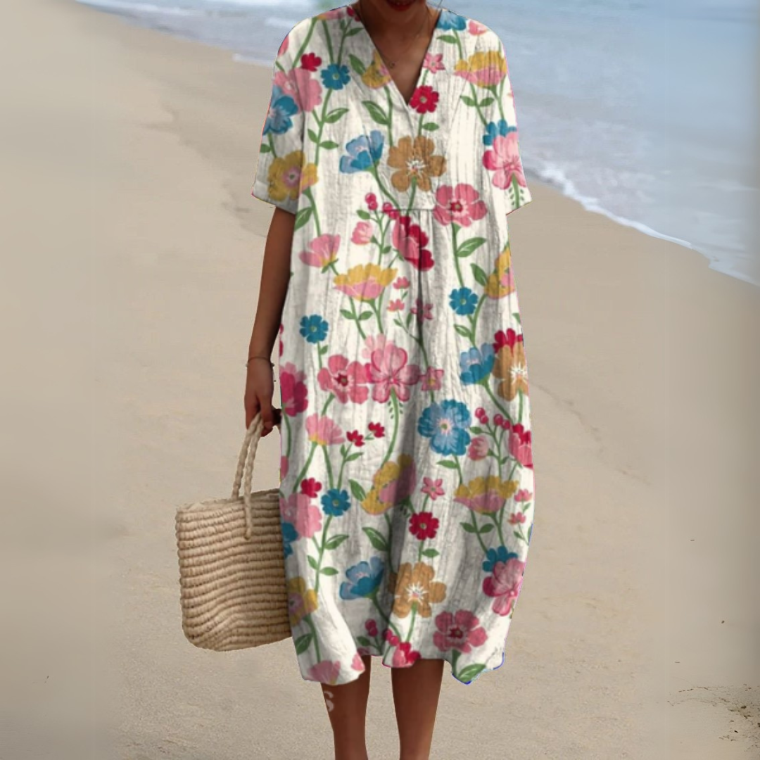 Audrey | Elegant Floral Dress