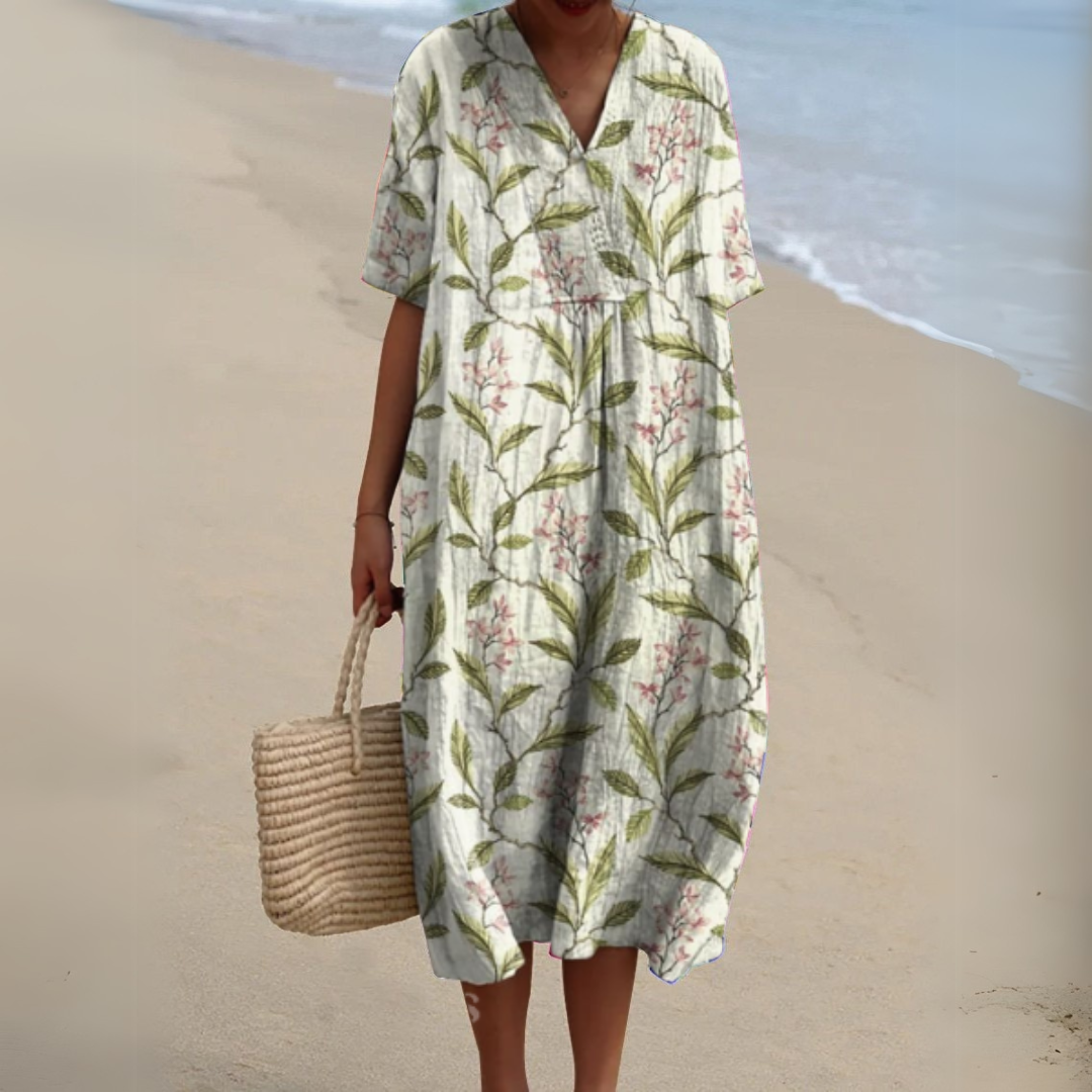 Audrey | Elegant Floral Dress