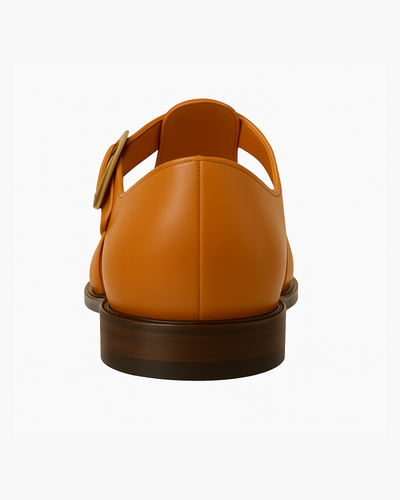 Jade | Closed sandal with elegant buckle