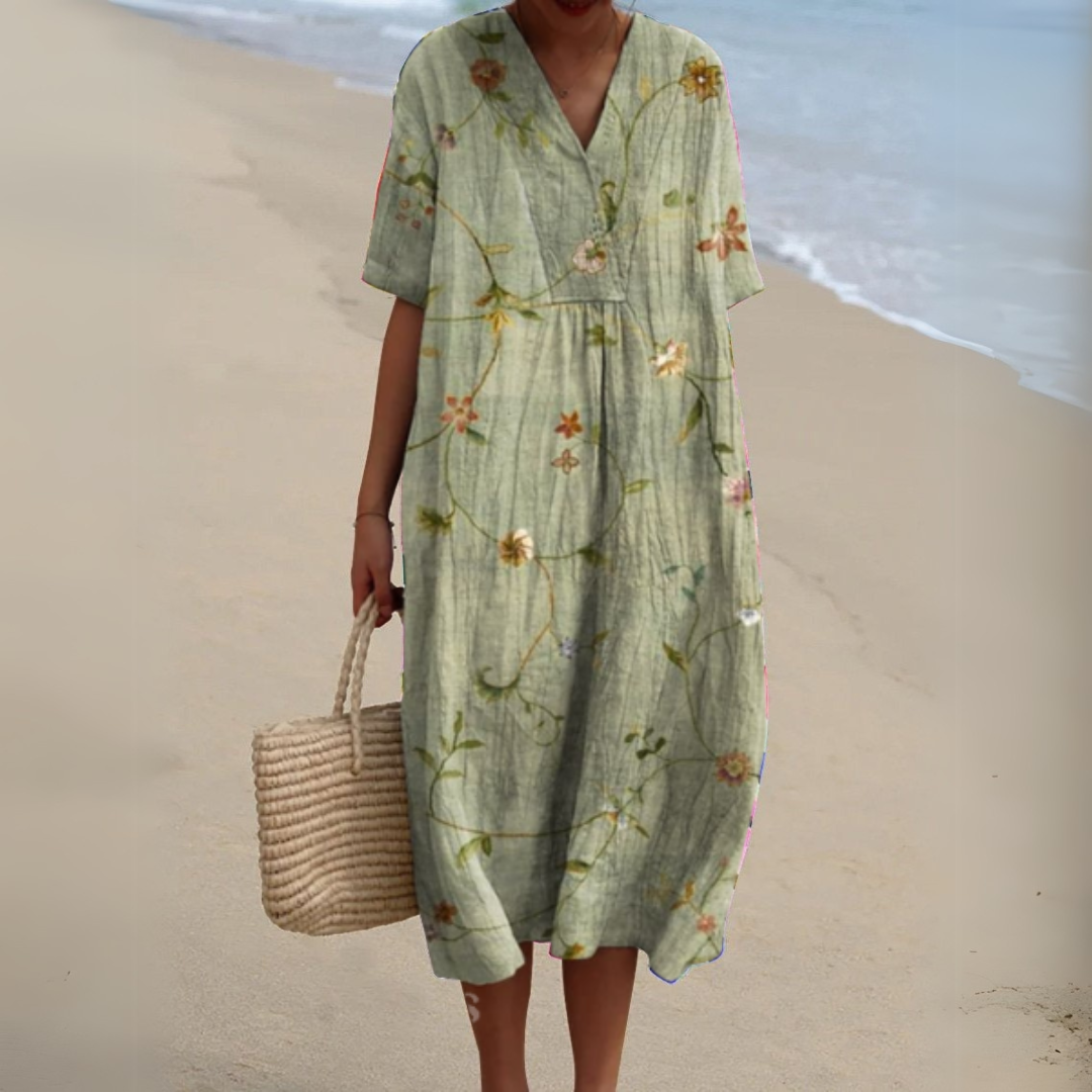 Audrey | Elegant Floral Dress