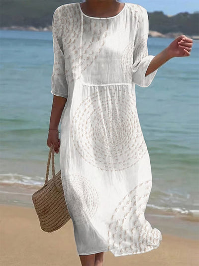 Mira | Summer Dress with Delicate Texture
