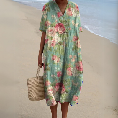 Audrey | Elegant Floral Dress