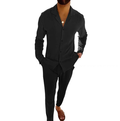 Zeus™ | Men's Summer Set in Linen