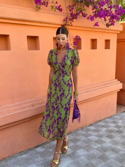 Rhiannon™ |  Beautiful printed dress for women