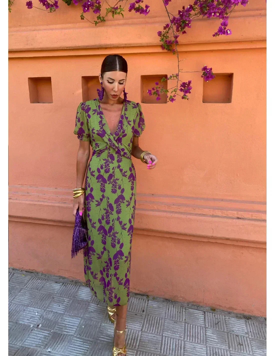 Rhiannon™ |  Beautiful printed dress for women