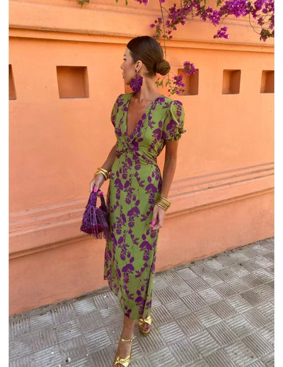 Rhiannon™ |  Beautiful printed dress for women