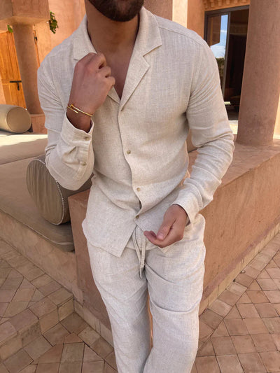 Zeus™ | Men's Summer Set in Linen