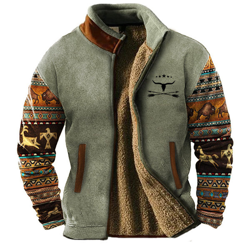 Matteo - Casual men's fleece jacket