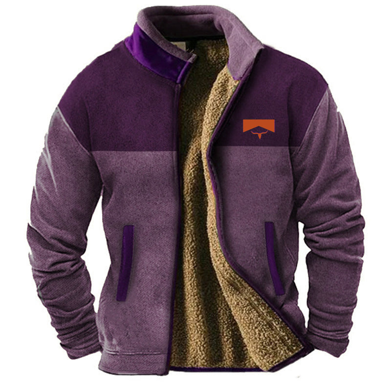 Matteo - Casual men's fleece jacket