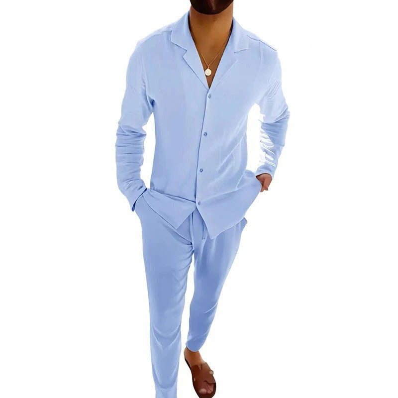 Zeus™ | Men's Summer Set in Linen