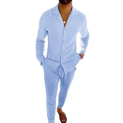 Zeus™ | Men's Summer Set in Linen