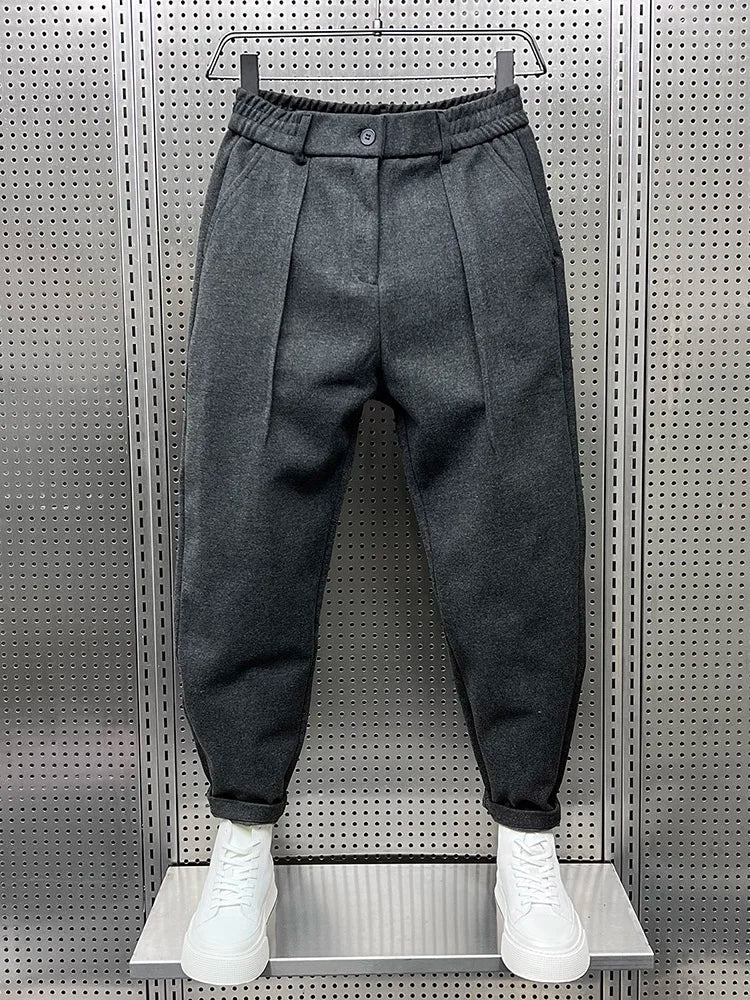 MARCELLO | Elegant Mélange Pants