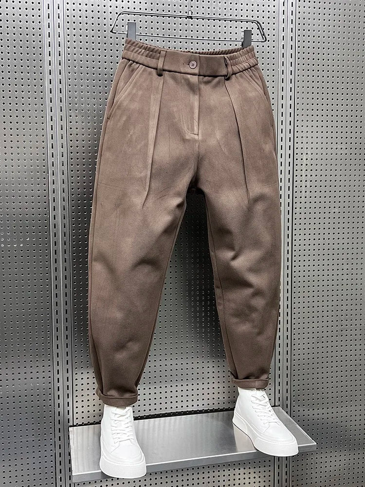MARCELLO | Elegant Mélange Pants