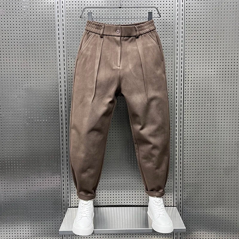MARCELLO | Elegant Mélange Pants