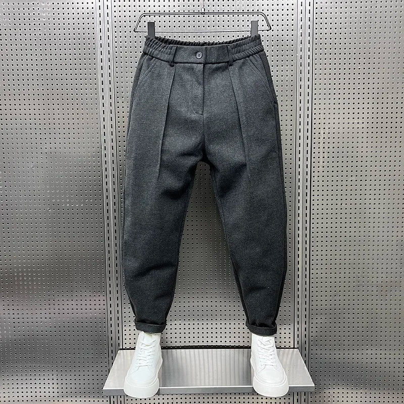 MARCELLO | Elegant Mélange Pants