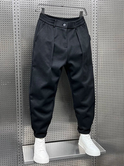 MARCELLO | Elegant Mélange Pants