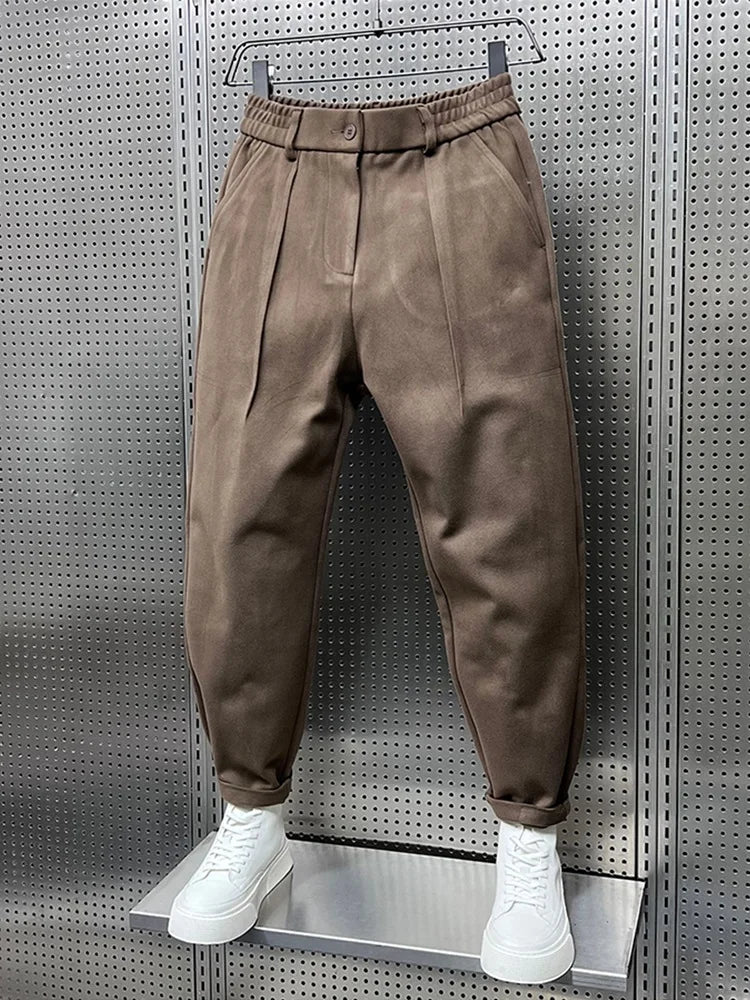 MARCELLO | Elegant Mélange Pants