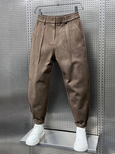 MARCELLO | Elegant Mélange Pants