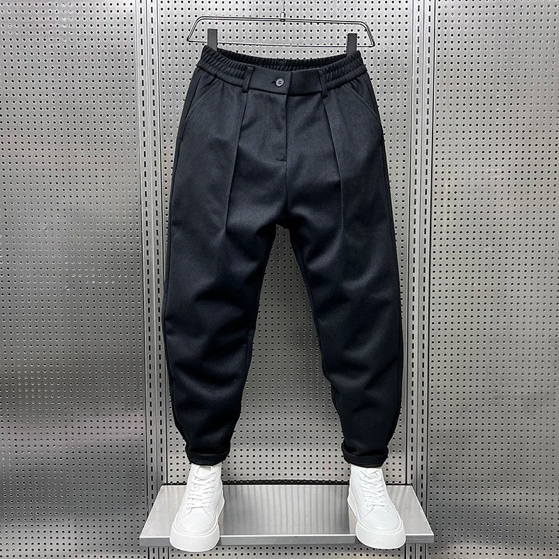 MARCELLO | Elegant Mélange Pants