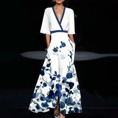 Jamie™ | Elegant dress with floral pattern