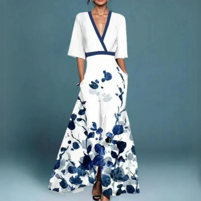 Jamie™ | Elegant dress with floral pattern