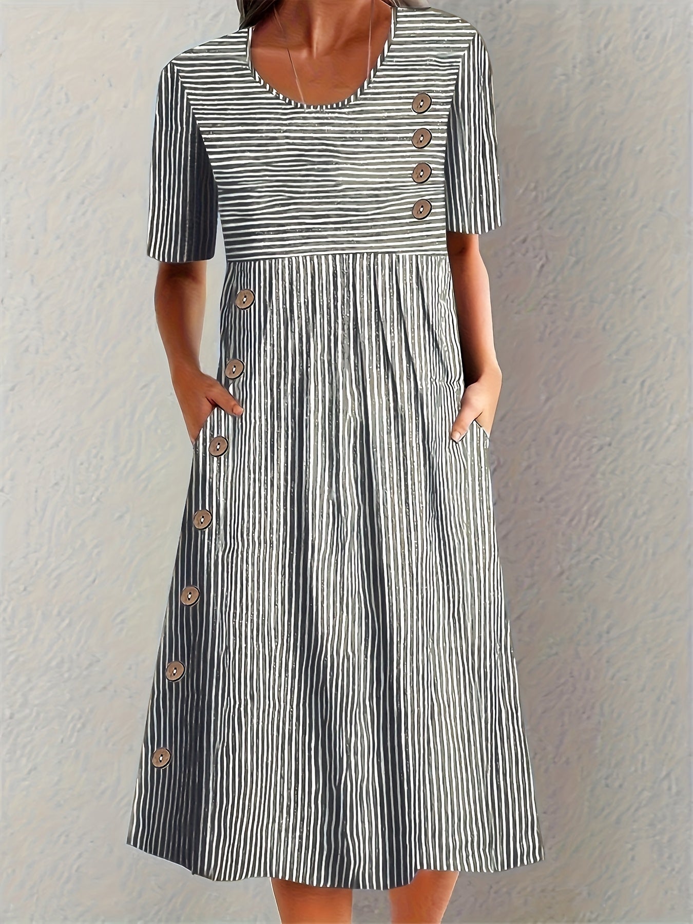 Grace | Striped Summer Dress