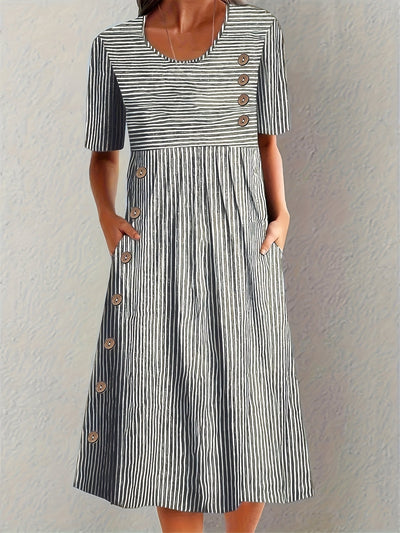 Grace | Striped Summer Dress