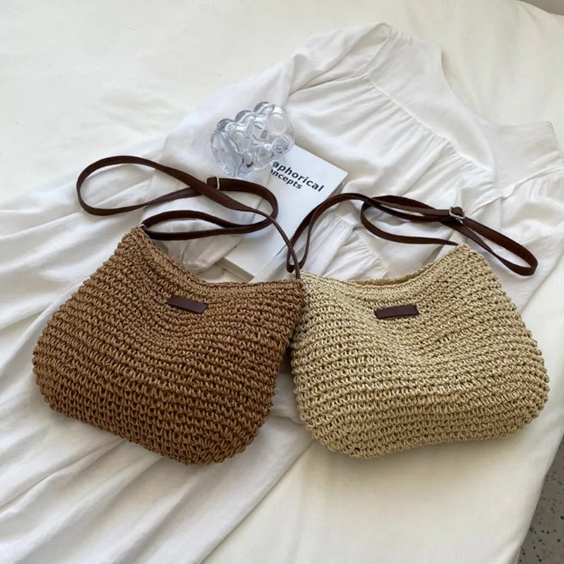 Isadora's ™ | Straw Shoulder Bag